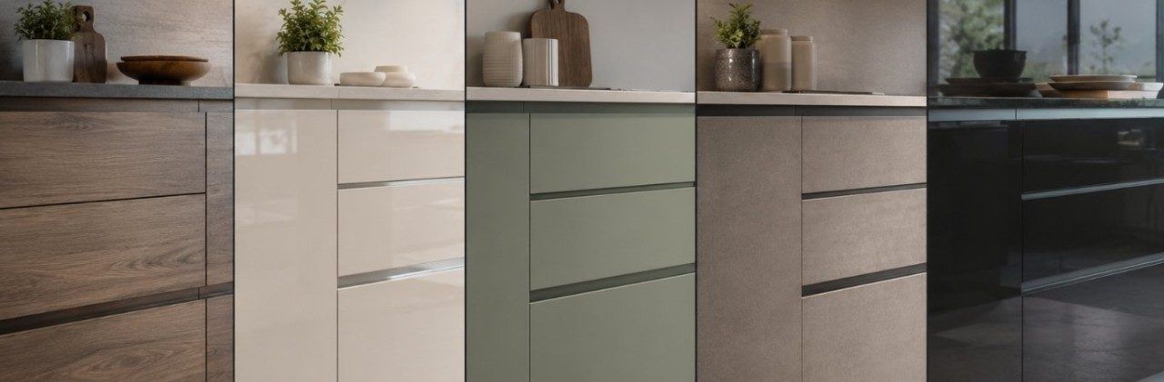 Contemporary acrylic kitchen colours - Beautiful Homes