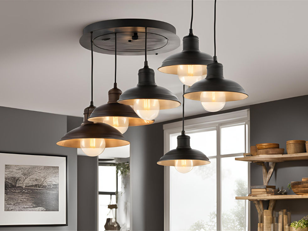 Modern retro ceiling lights for living room - Beautiful Homes
