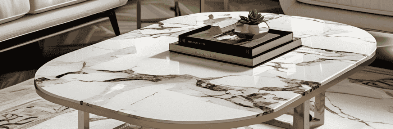 Elegant Marble Coffee Table for Living Room - Beautiful Homes