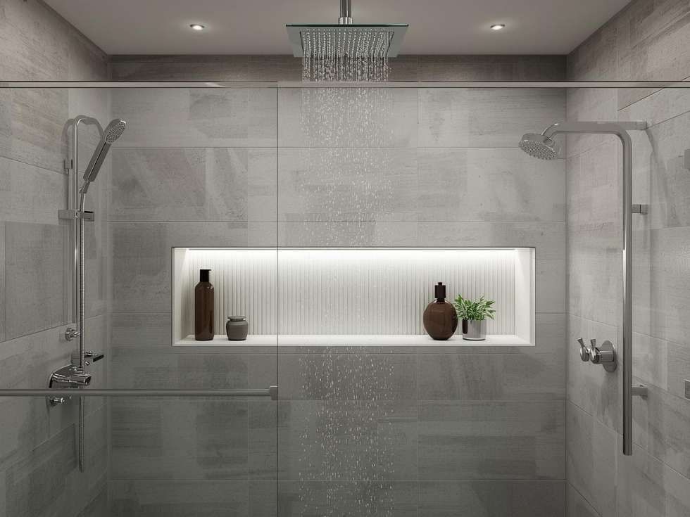 Contemporary bathroom shower designs - Beautiful Homes