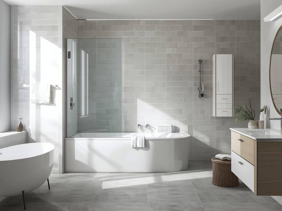 Contemporary bathroom shower designs - Beautiful Homes