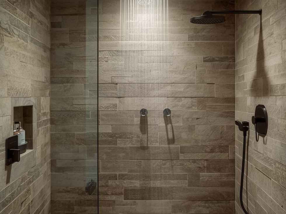 Contemporary bathroom shower designs - Beautiful Homes