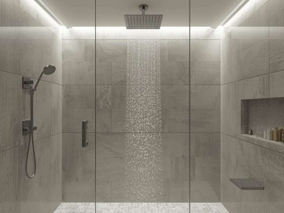 Contemporary bathroom shower designs - Beautiful Homes