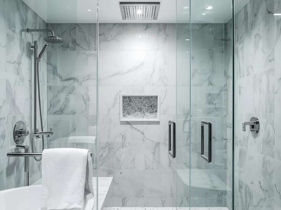 Contemporary bathroom shower designs - Beautiful Homes