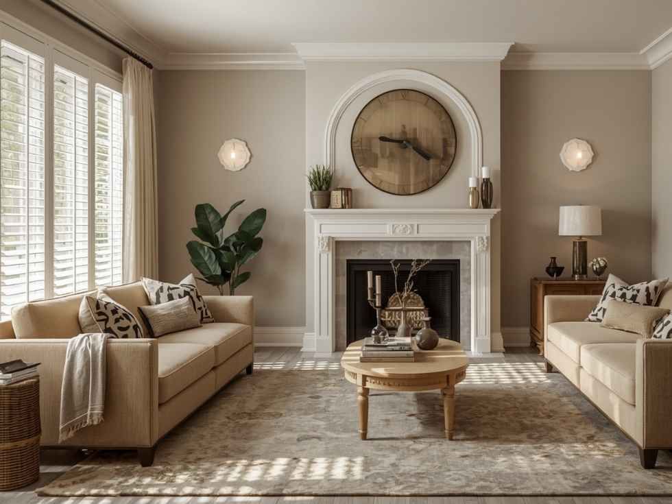 Contemporary living room curtain design ideas - Beautiful Homes