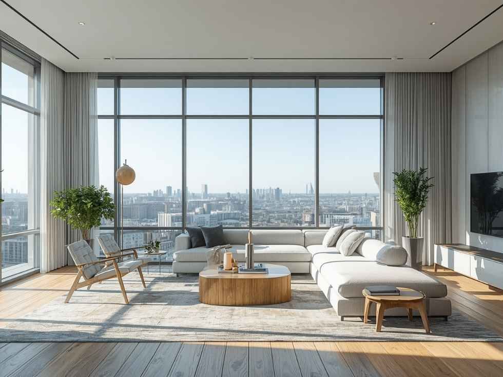 Contemporary living room curtain design ideas - Beautiful Homes