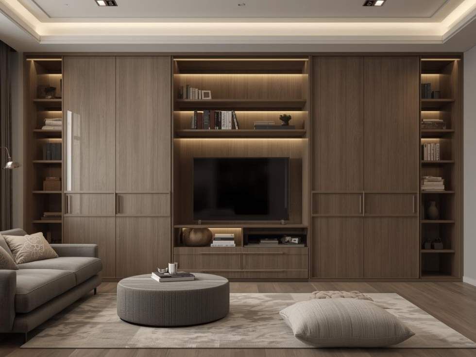 Contemporary sliding door wardrobe design - Beautiful Homes