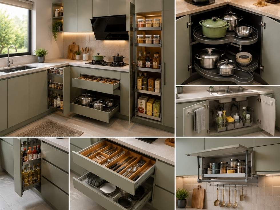 Contemporary modular kitchen design ideas - Beautiful Homes