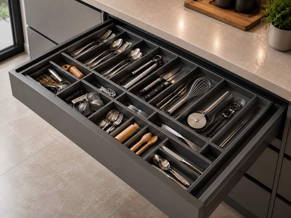 Contemporary modular kitchen fittings - Beautiful Homes