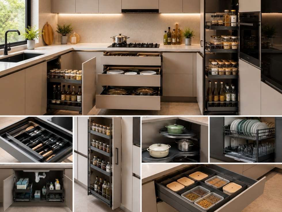 Contemporary modular kitchen units - Beautiful Homes