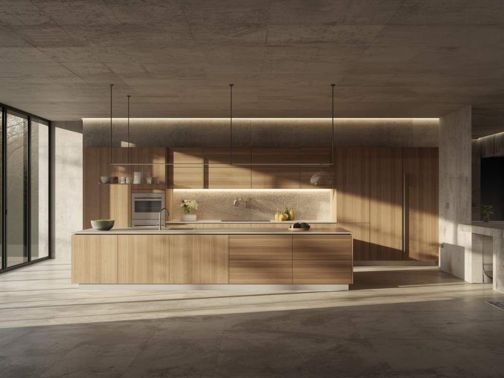 Contemporary open kitchen design - Beautiful Homes