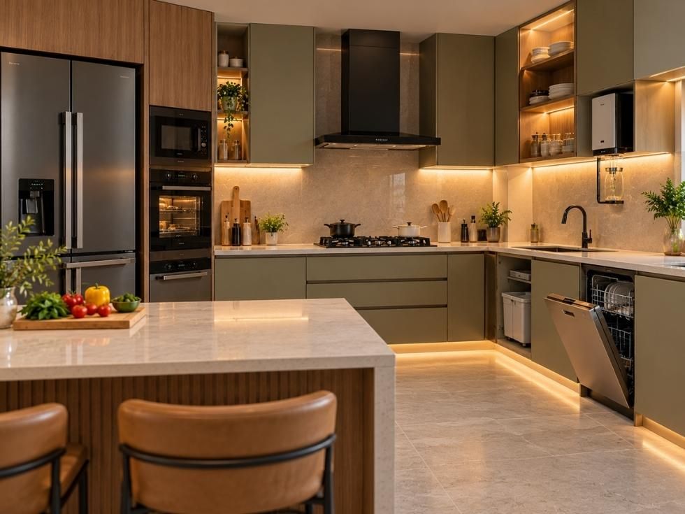 Contemporary modern kitchen design ideas - Beautiful Homes