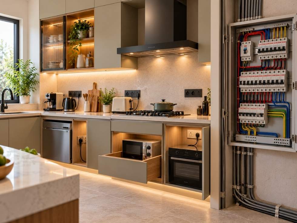 Contemporary modular kitchen cabinets - Beautiful Homes