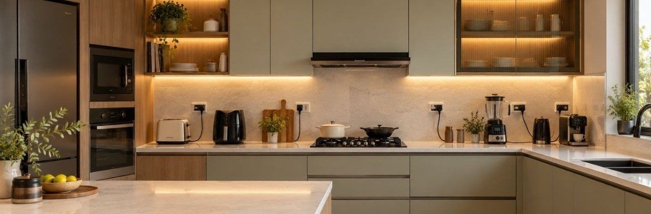 Contemporary modular kitchen design - Beautiful Homes