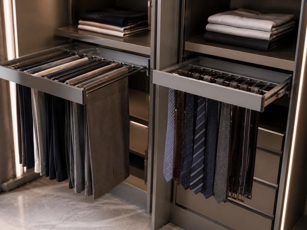 Contemporary wardrobe interior design accessories - Beautiful Homes