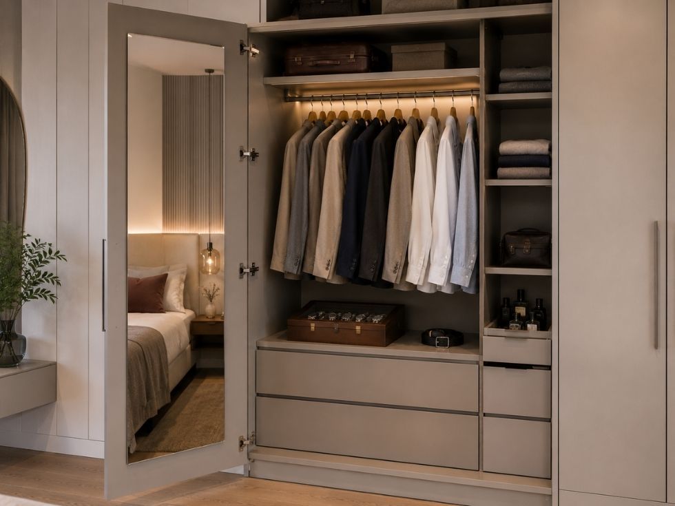 Contemporary wardrobe with loft price - Beautiful Homes