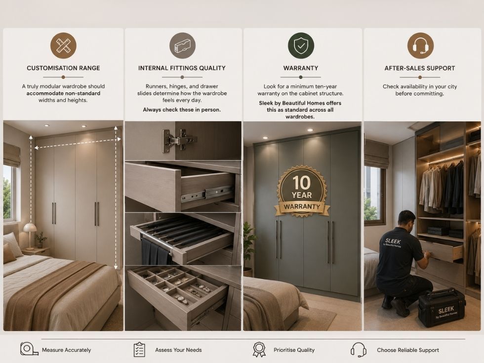 Modular wardrobe design - Beautiful Homes