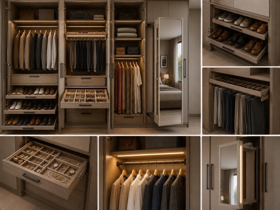 Contemporary wardrobe design tips - Beautiful Homes
