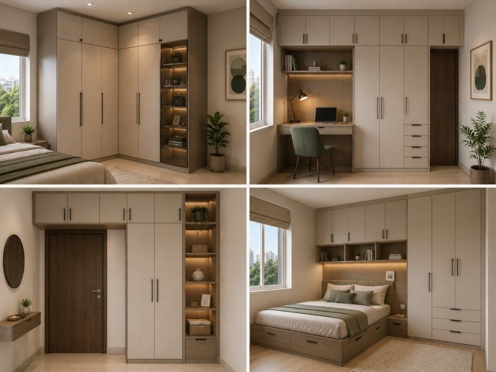 Contemporary modular wardrobe design - Beautiful Homes