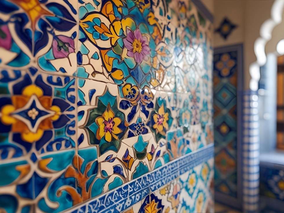 Elegant Moroccan Wall Tile For Bathroom - Beautiful Homes