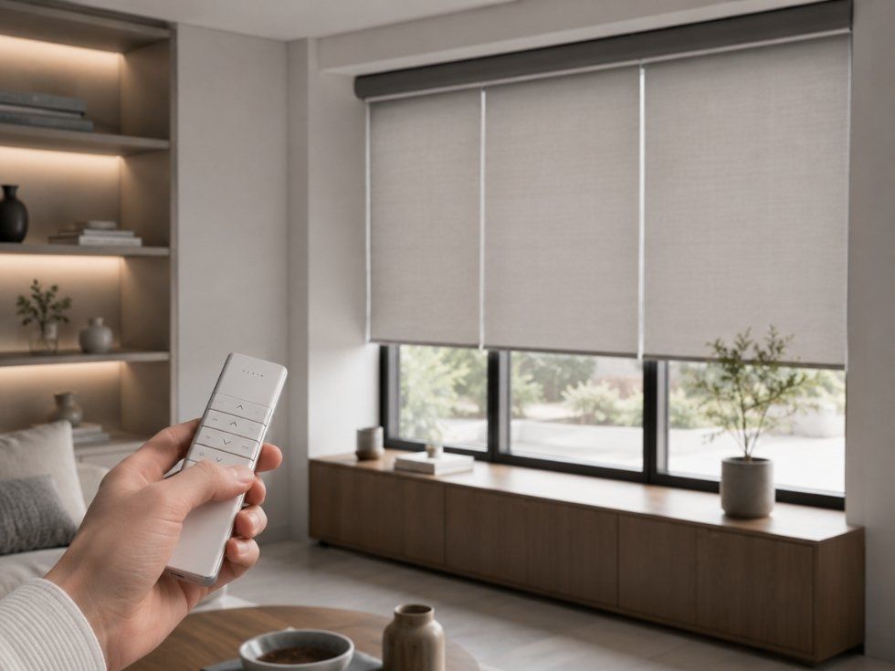 Contemporary fabric blinds for windows - Beautiful Homes
