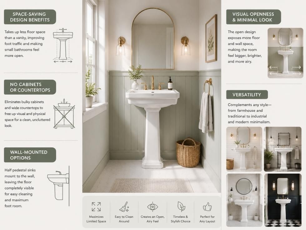 Contemporary pedestal basin design ideas - Beautiful Homes
