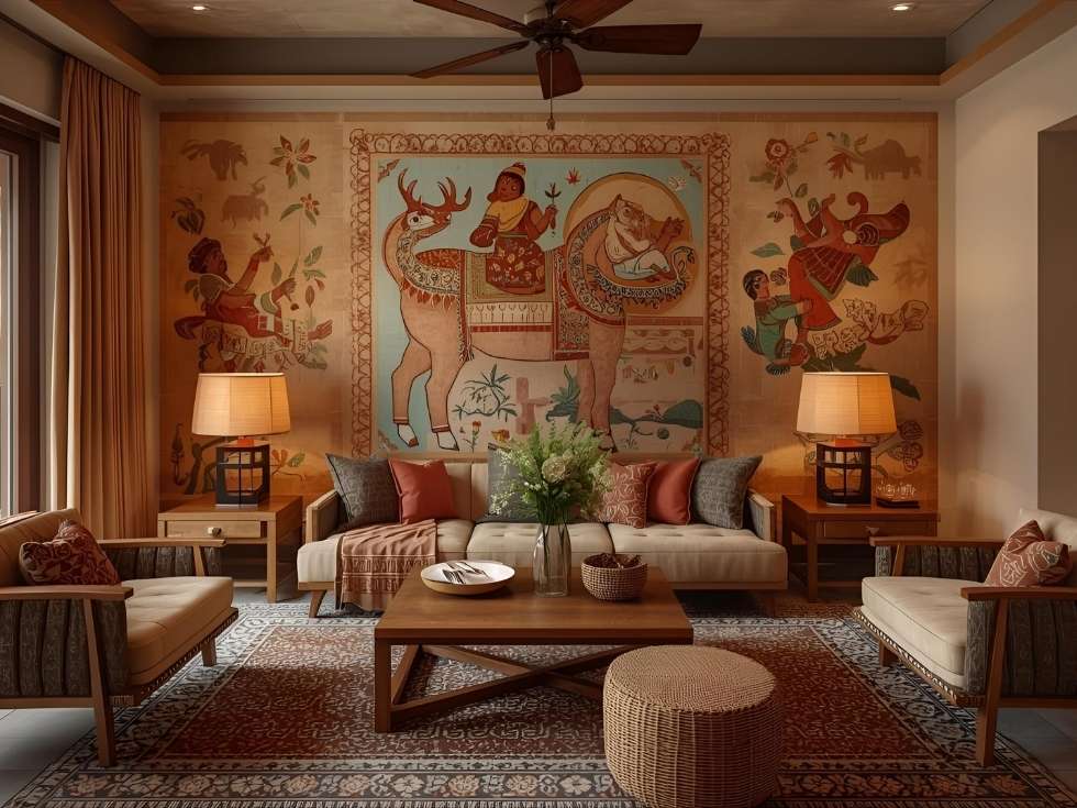 Modern punjab house living room design - Beautiful Homes