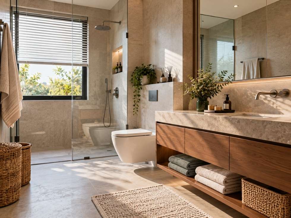 Contemporary bathroom interior design - Beautiful Homes
