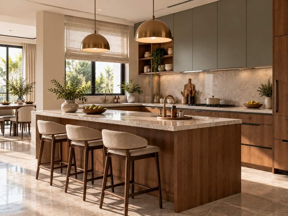 Contemporary kitchen interior design - Beautiful Homes