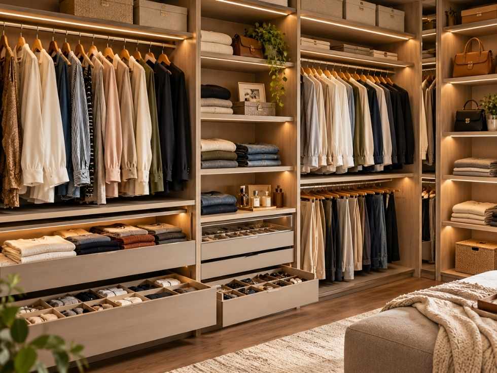 Contemporary modern wardrobe design ideas - Beautiful Homes