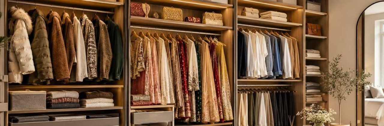 Contemporary modular wardrobe design - Beautiful Homes