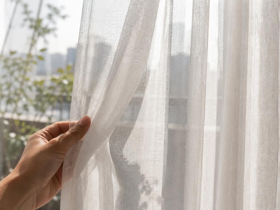 Contemporary new sheer curtains for living room - Beautiful Homes