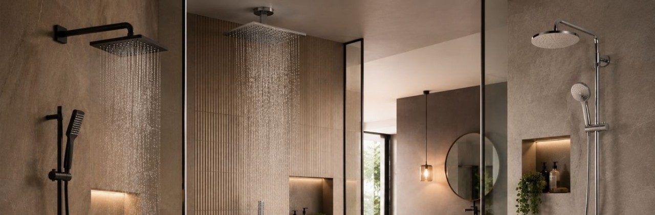 Contemporary bathroom shower design - Beautiful Homes