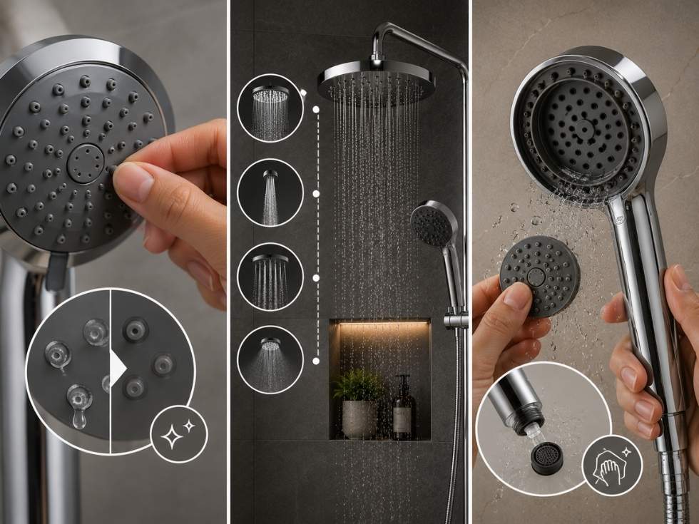 Contemporary bathroom shower maintenance - Beautiful Homes