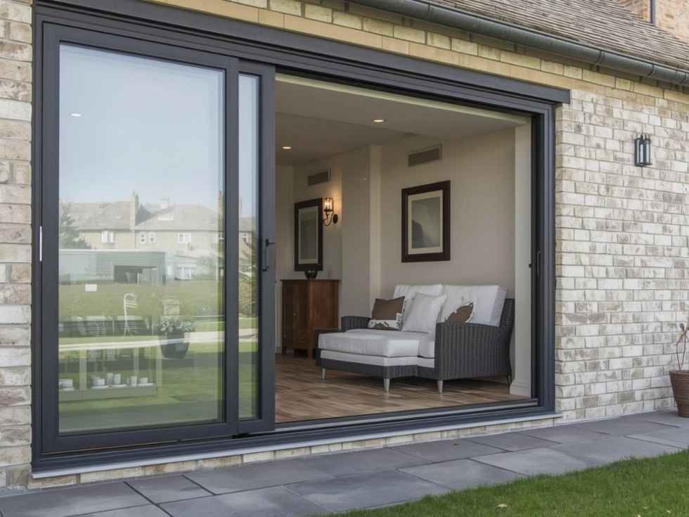 Contemporary aluminum sliding upvc door - Beautiful Homes