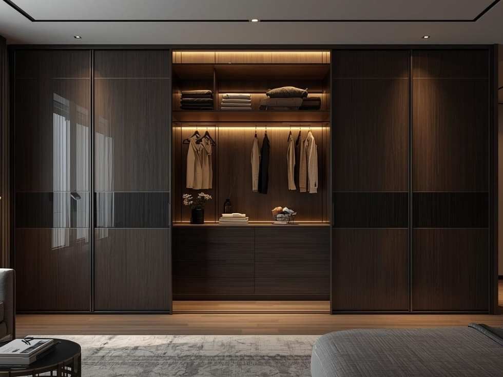Contemporary sliding wardrobe designs - Beautiful Homes