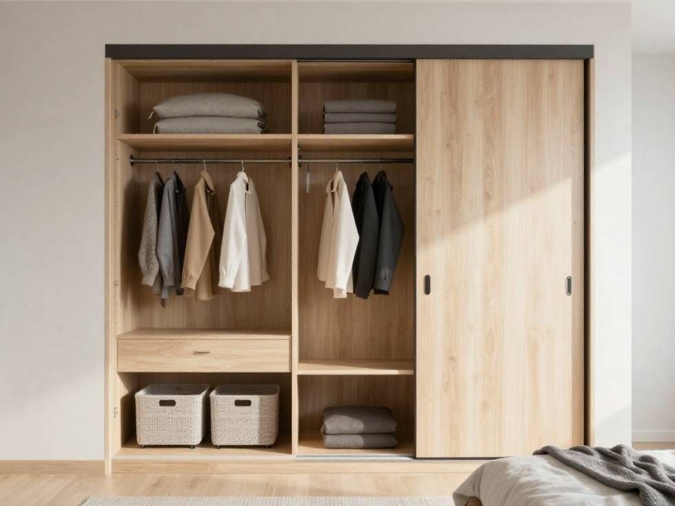Contemporary sliding door wardrobe design - Beautiful Homes