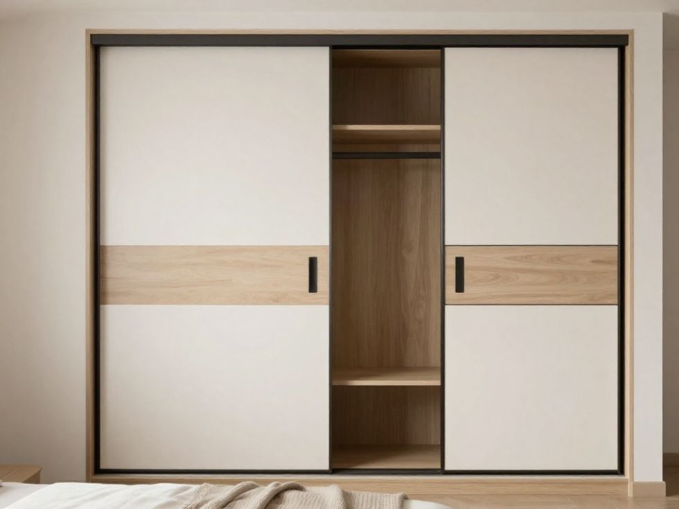 Contemporary sliding wardrobe design - Beautiful Homes