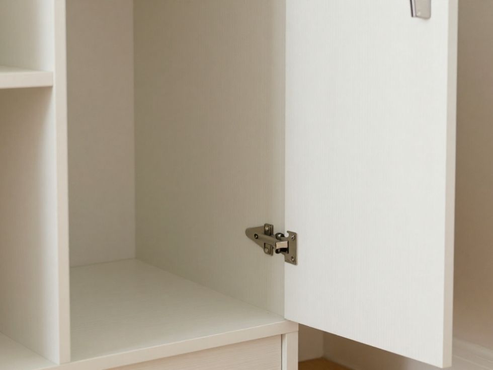 Contemporary swing wardrobe design for bedroom - Beautiful Homes