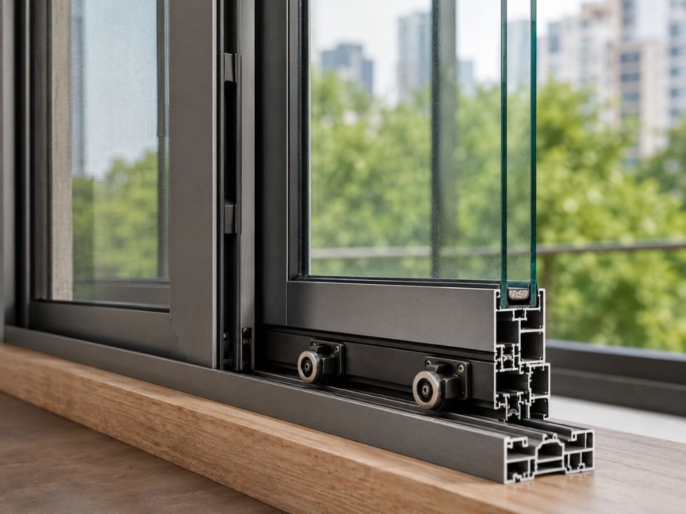 Contemporary uPVC sliding windows - Beautiful Homes
