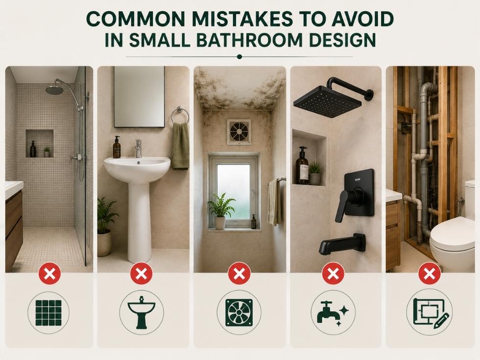Contemporary latest small bathroom design tips - Beautiful Homes