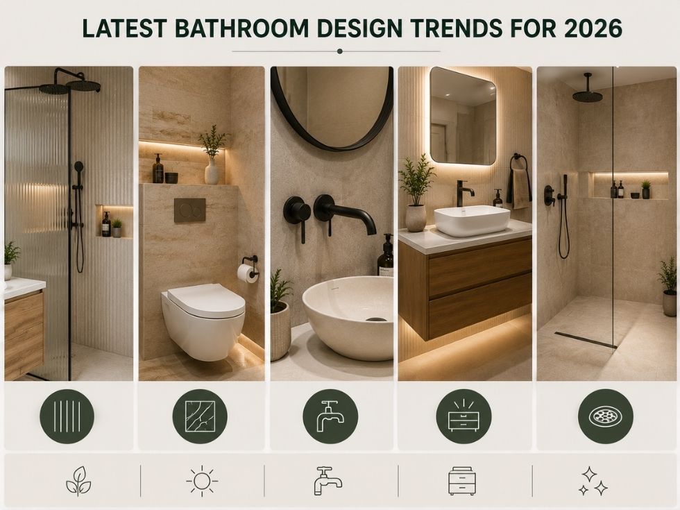 Contemporary latest small bathroom design trends - Beautiful Homes