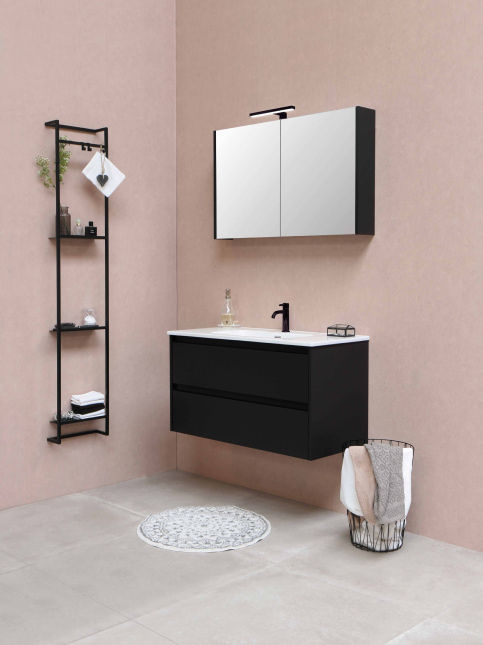 Chic pink small bathroom vanity designs for your space - Beautiful Homes