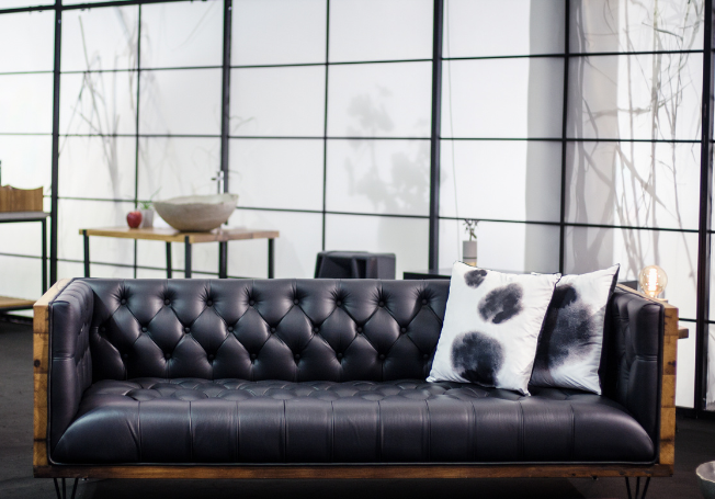 Chic Leather Cloth for Sofa - Beautiful Homes