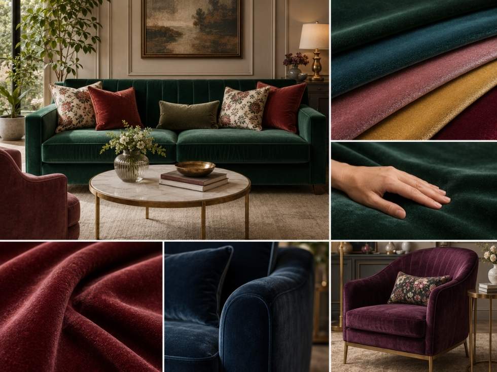 Contemporary sofa upholstery fabric design - Beautiful Homes