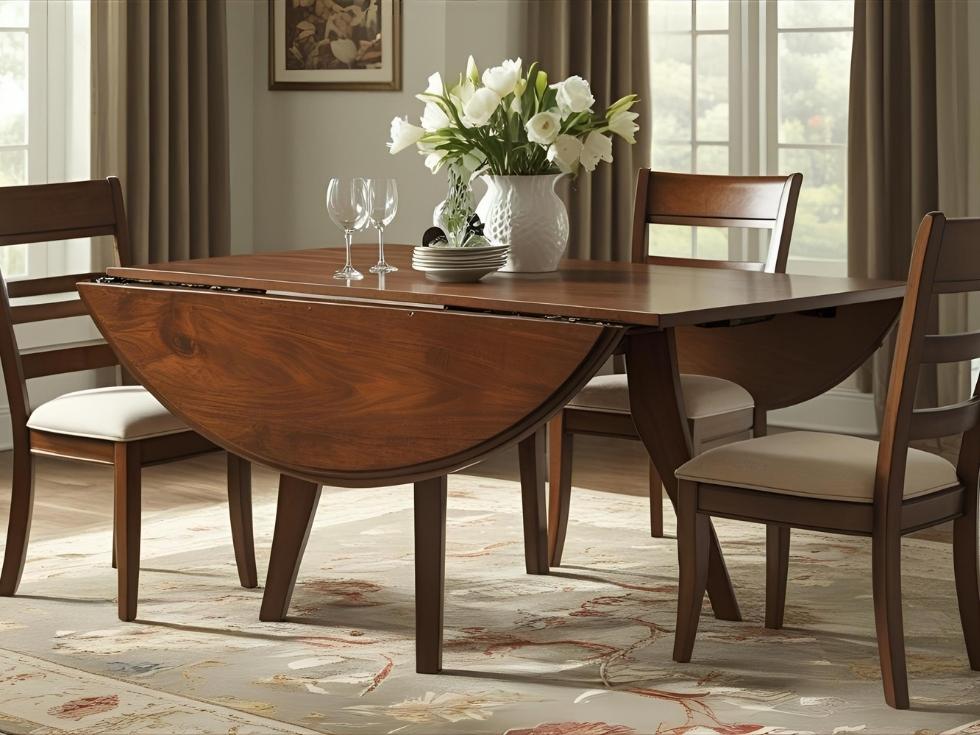 Foldable dining table design for your contemporary home - Beautiful Homes