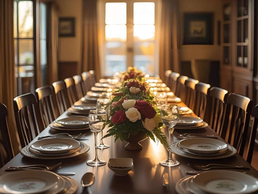 Rectangle dining table design for your contemporary home - Beautiful Homes