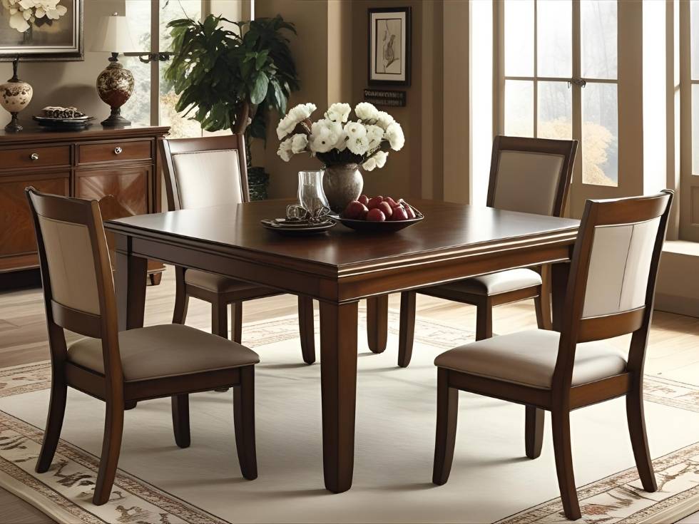 Square dining table design for your contemporary home - Beautiful Homes
