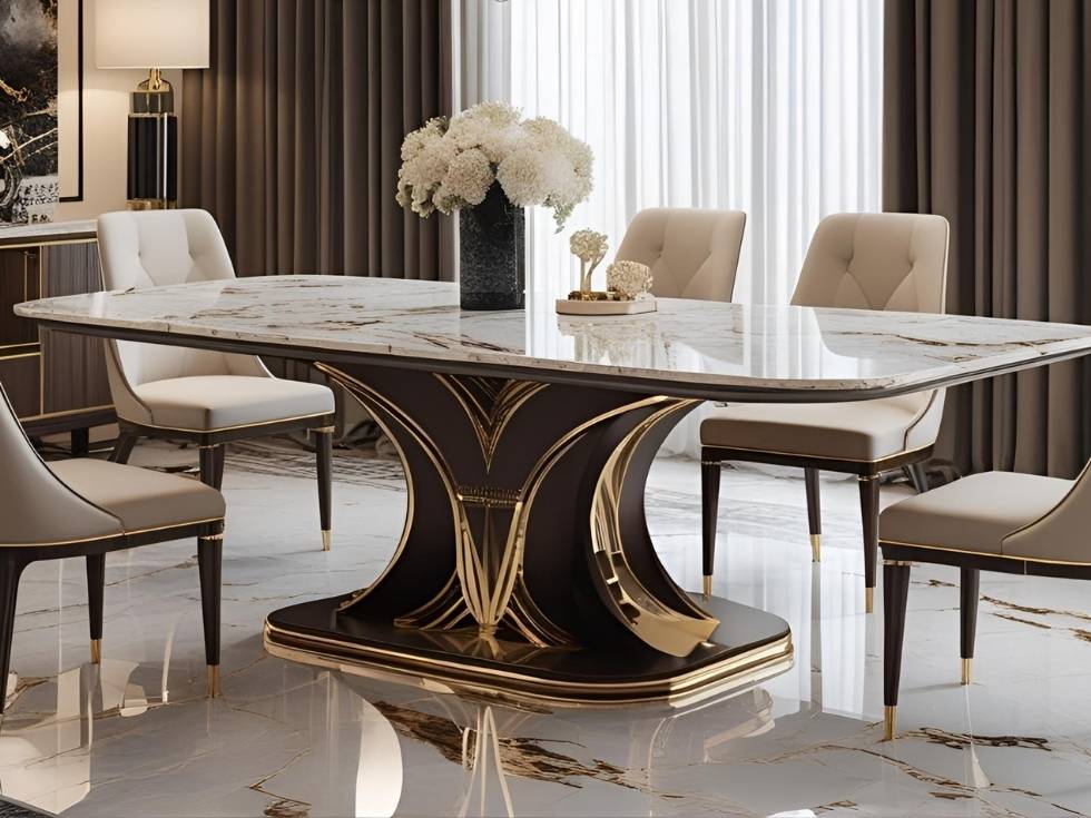 Solid wood dining table set for your contemporary home - Beautiful Homes