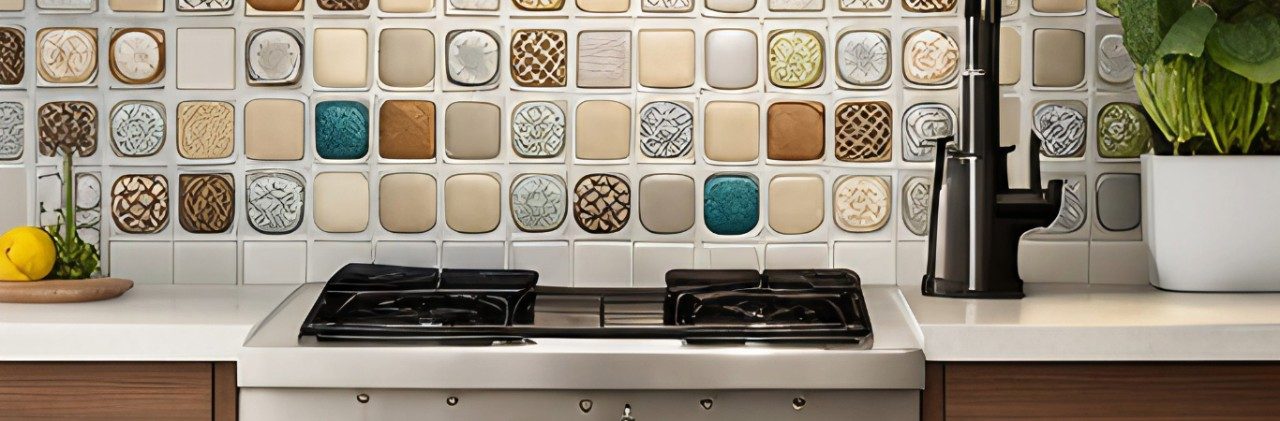 Tile sticker design ideas - Beautiful Homes